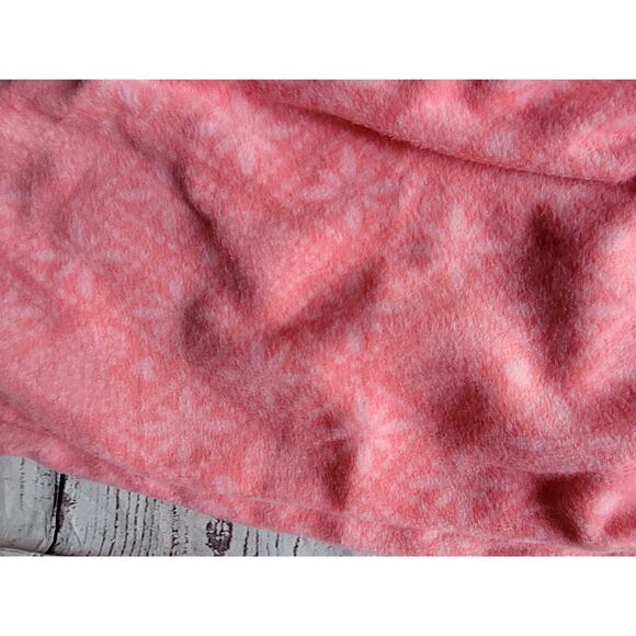 New Mayfair Women's' Size S Pink Micro Fleece Pajama Lounge Pants - Picture 6 of 8